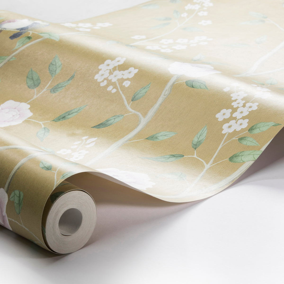 SCHUMACHER Borastapeter PARADISE BIRDS GOLD - 1902