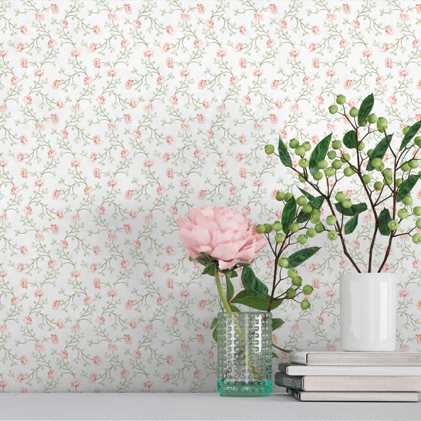 Galerie Wallcoverings Spring Blossom Petit Flowers Galerie Wallcoverings Pink - 1905-5
