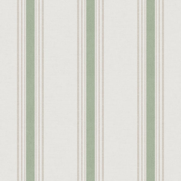 Galerie Wallcoverings Spring Blossom Stripes Galerie Wallcoverings Green - 1909-5
