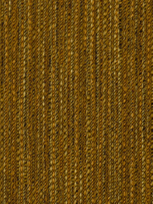 Golden-brown ribbed woven upholstery fabric with variegated yarns and vertical stripes.