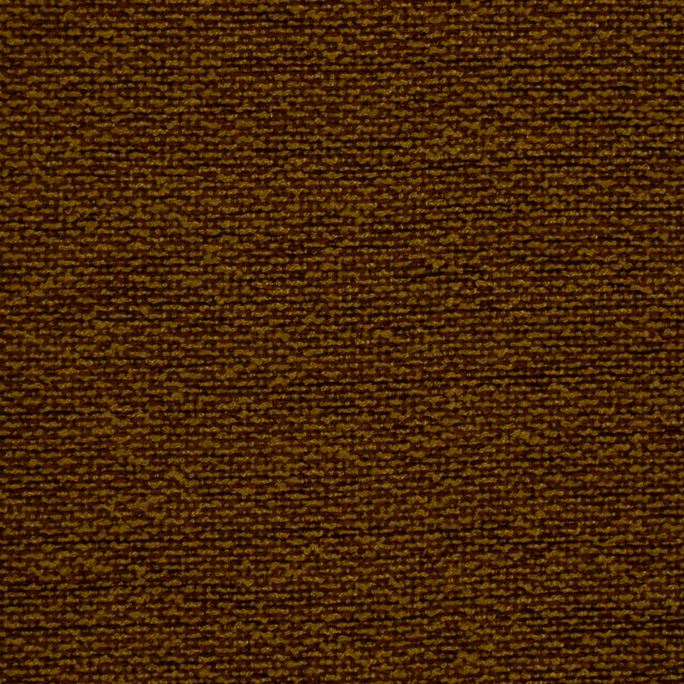 Brown textured upholstery fabric with a tight loop weave in warm toffee tones.