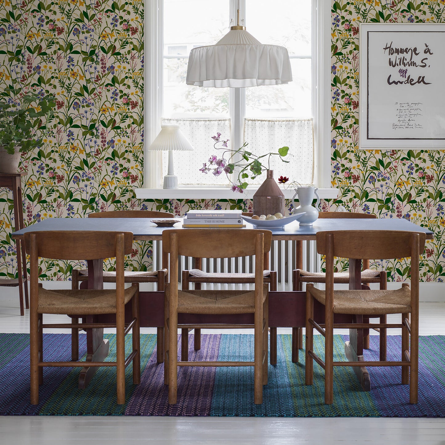 SCHUMACHER Borastapeter ROS OCH LILJA IVORY - 1962