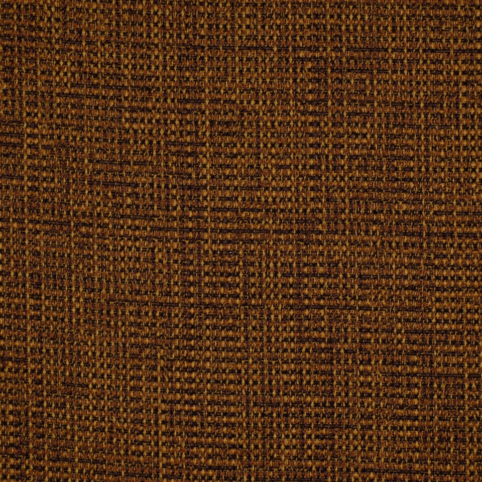 Brown tweed-like woven fabric with a textured grid pattern and warm earthy tones.