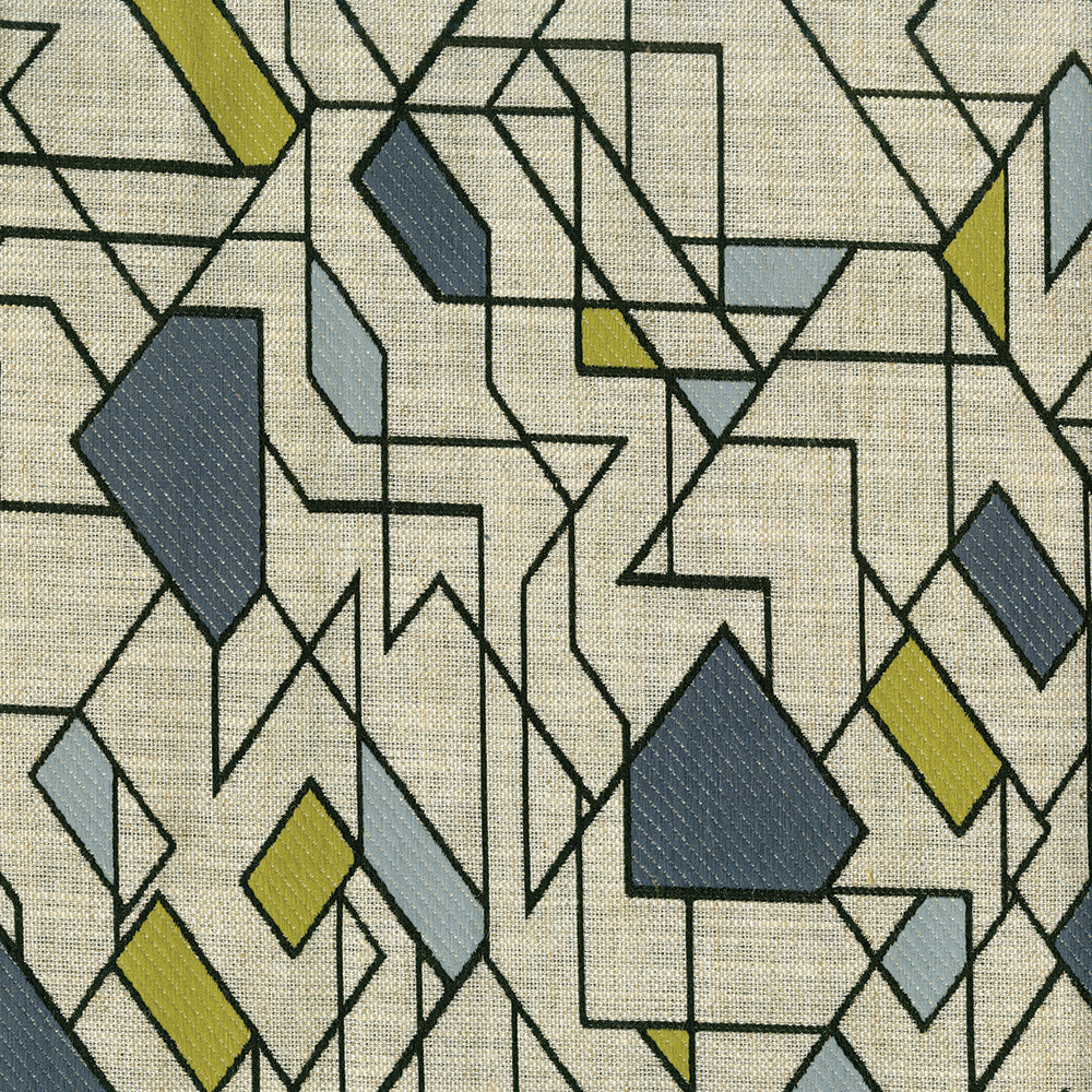 ABBEYSHEA Maze Contemporary,Large Scale Desiger Outlet Fabric - MAZE302
