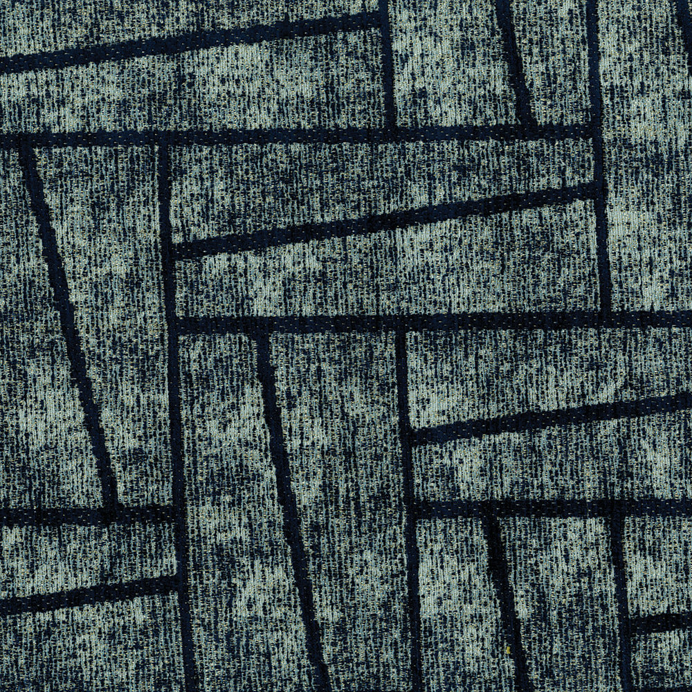 NICHOLASJOHN INC NJ-OBSERVATORY Azure Geometric Fabric - NJ25-2726