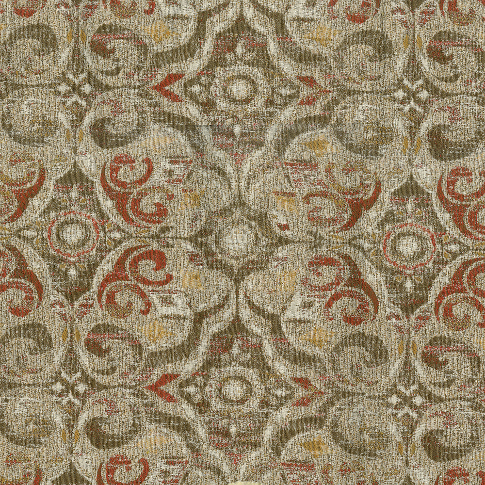 NICHOLASJOHN INC NJ-OSPREY Chestnut Medallion Fabric - NJ25-3708