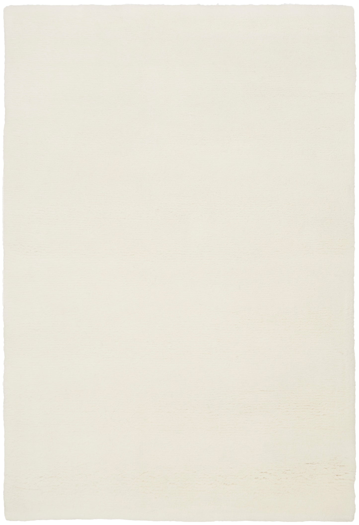 Cream textured rug with subtle fibers in a modern 2' x 3' design.