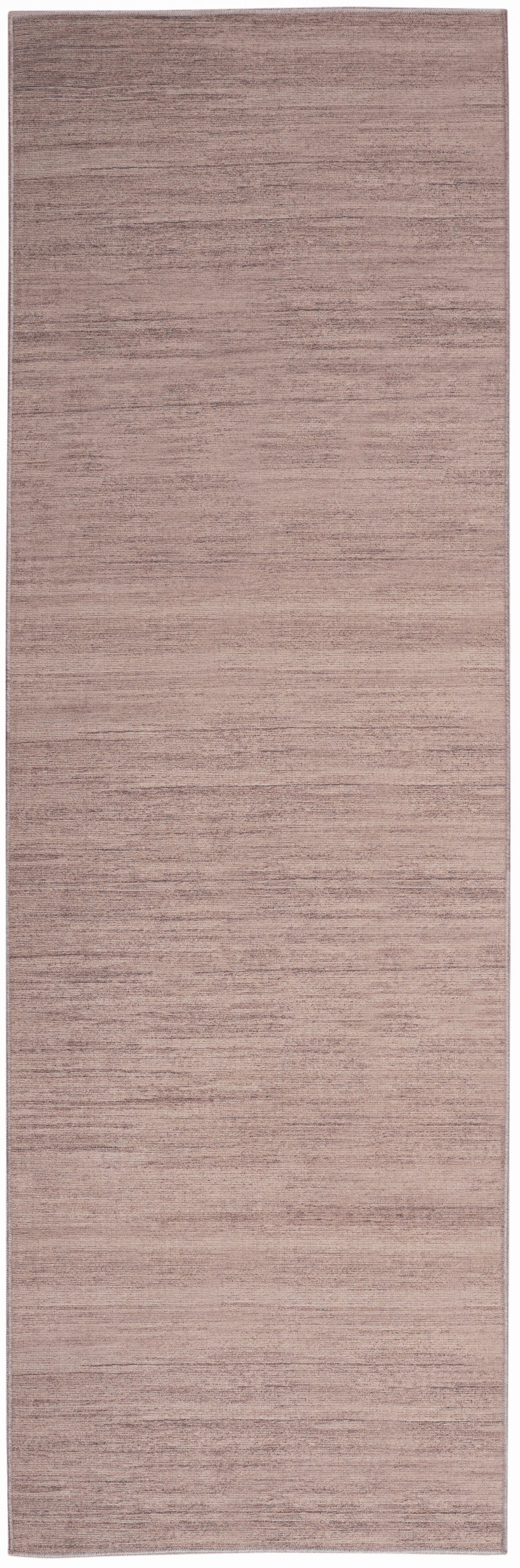 Light brown modern rug runner, rectangular, woven texture.