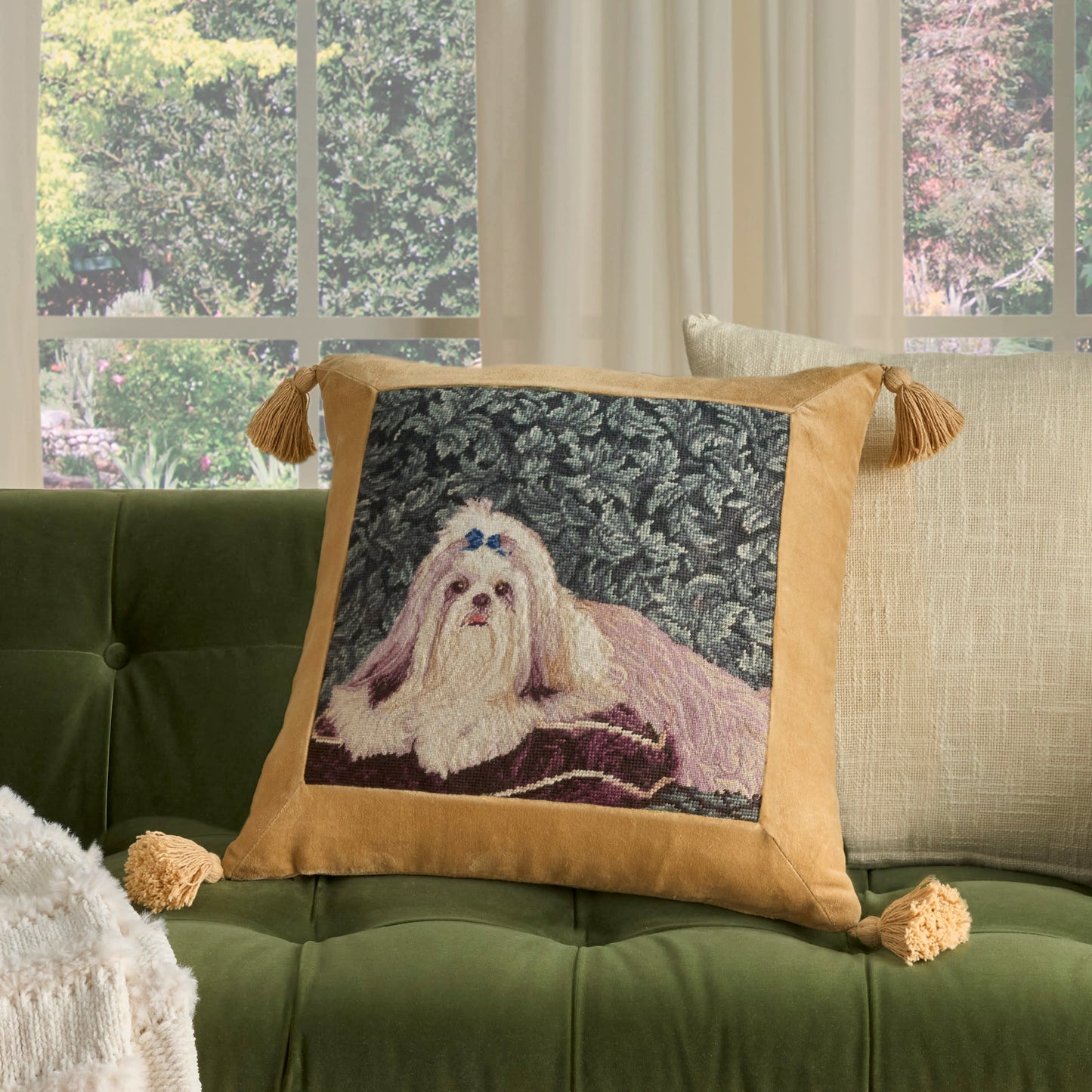 NOURISON HOME 20" x 20" Mina Victory Vintage Multicolor - 798019092221