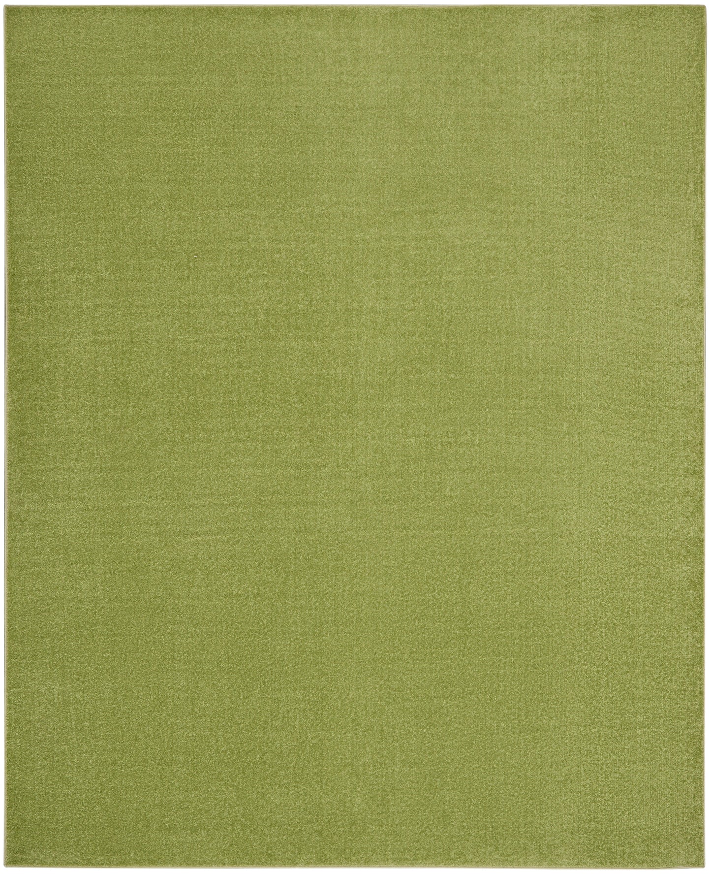 Olive-green textured rug with a soft velvety finish, rectangular and blank surface.