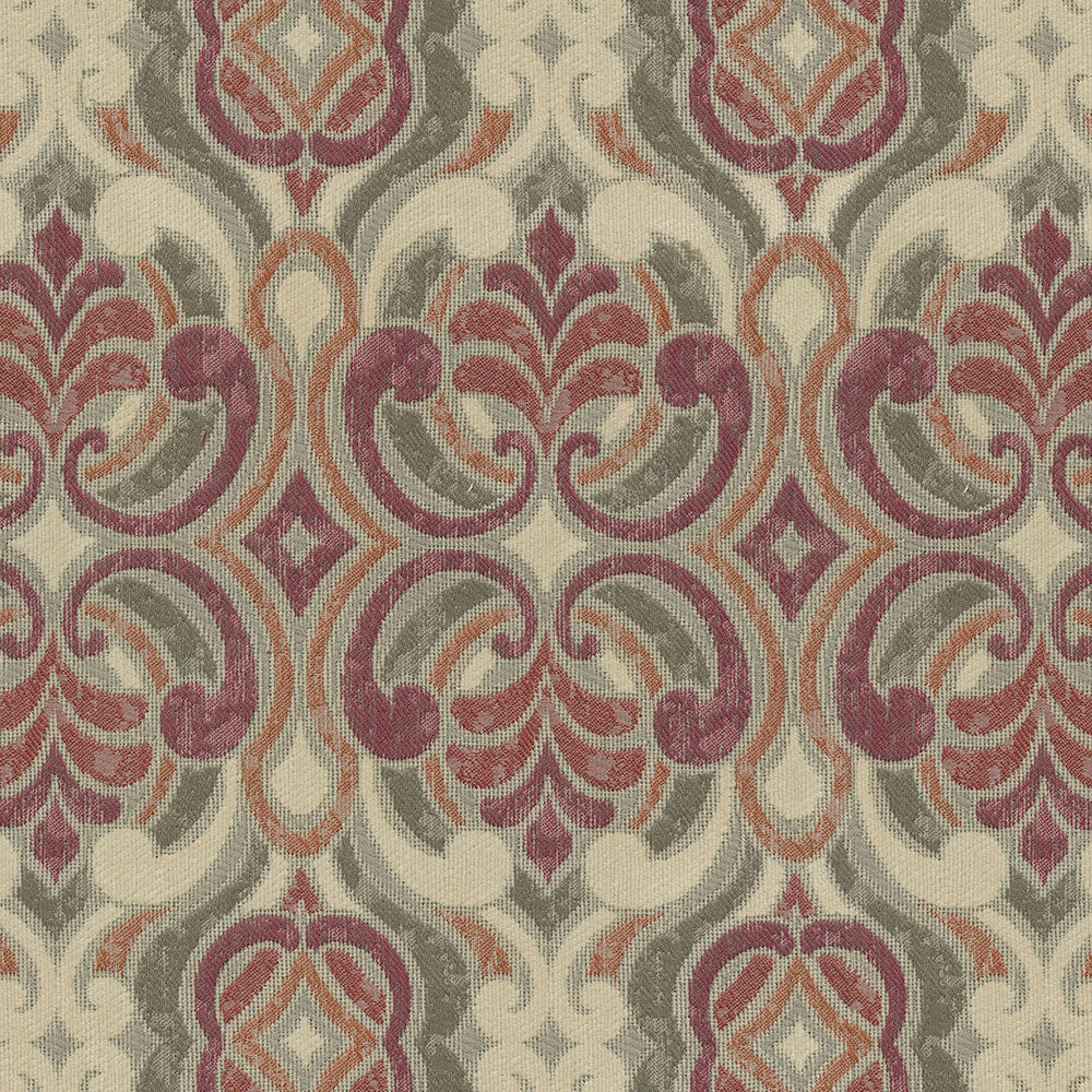 ABBEYSHEA Ogee Medallion Desiger Outlet Fabric - OGEE14