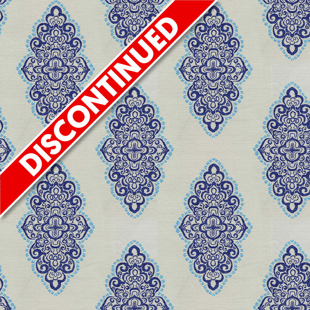 ABBEYSHEA Sherlock Large Scale,Medallion,Solid,Traditional Desiger Outlet Fabric - SHERL305