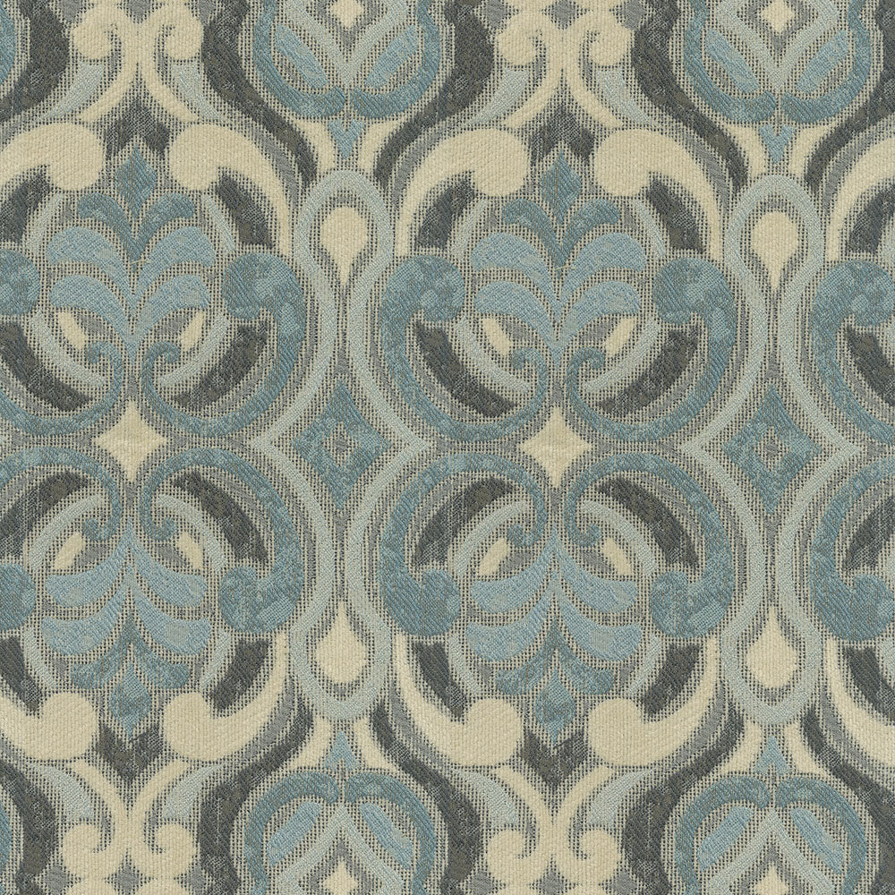 ABBEYSHEA Ogee Medallion Desiger Outlet Fabric - OGEE34
