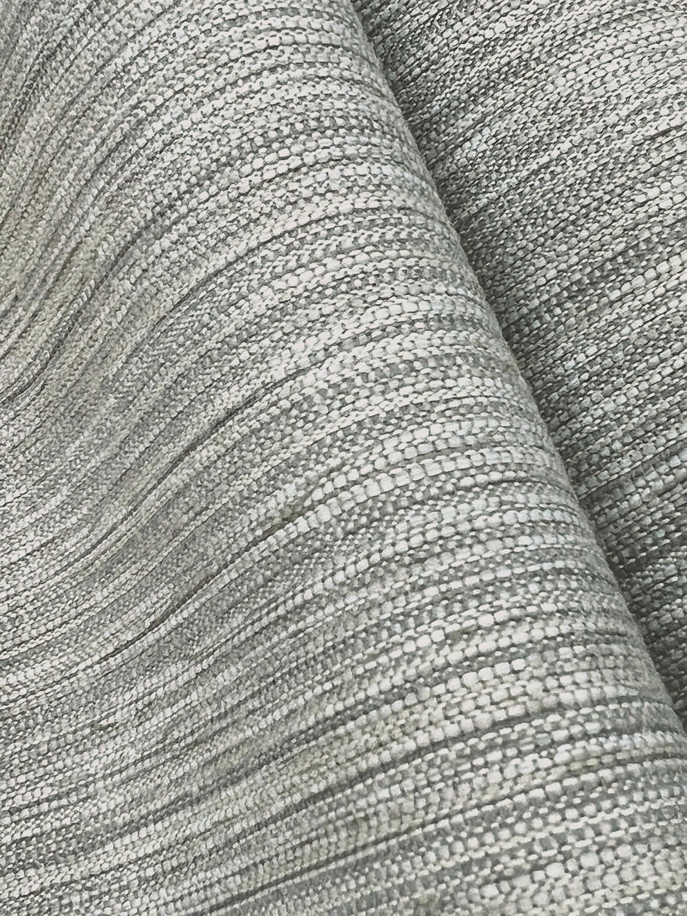 York Wallcoverings Classic Wovens Trousseau Dorian Gray York High Performance Textile Wallcovering Traditional Weaves Greys Wallpaper - 200-07