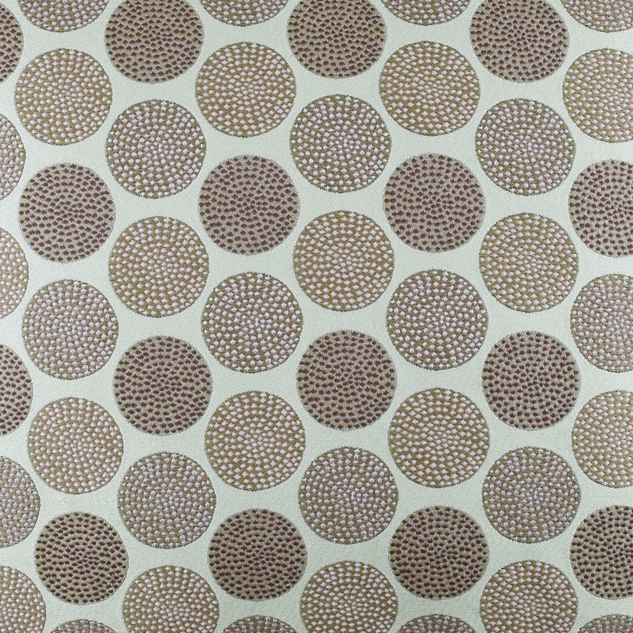 D.V. KAP HOME 24" x 24" Circadian Pillow - Seaglass Circular - Dots - 2087-S-2424