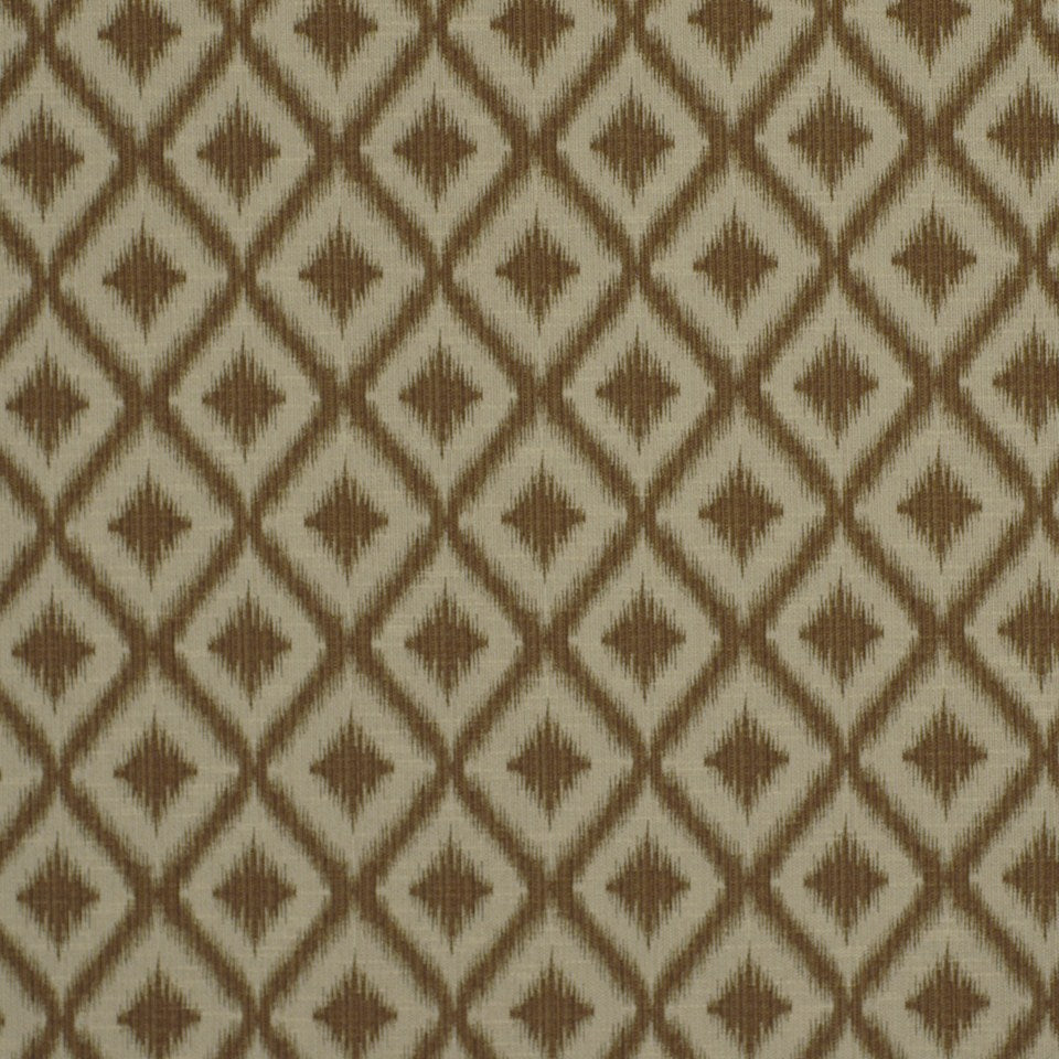 Robert Allen @ Home Ikat Fret | Bronze Upholstery - 210543