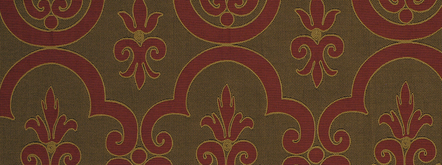 Robert Allen Contract Grand Laurel | Cayenne Upholstery - 211362