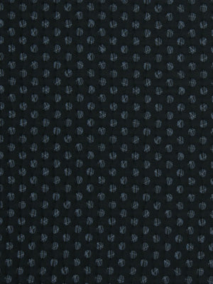 Robert Allen Contract Pucker Dot | Indigo Upholstery - 214487