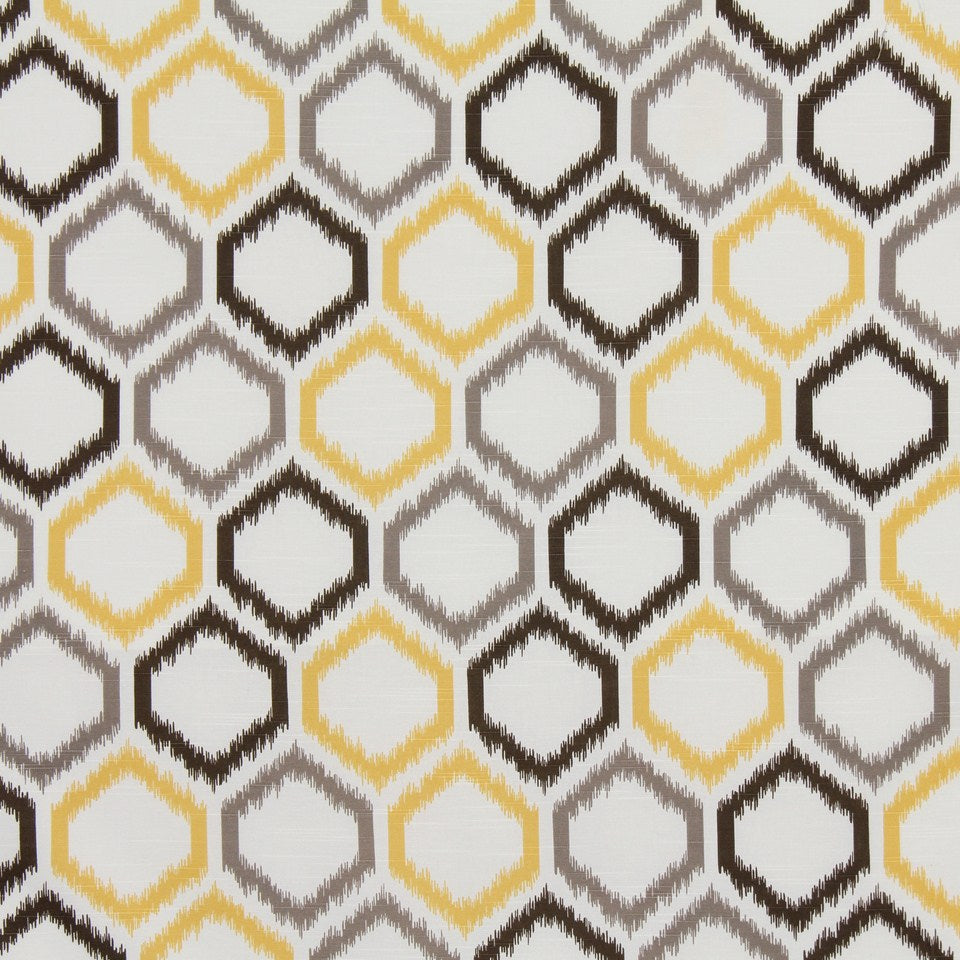 Robert Allen @ Home Ikat Trellis | Citrine Multipurpose - 214743