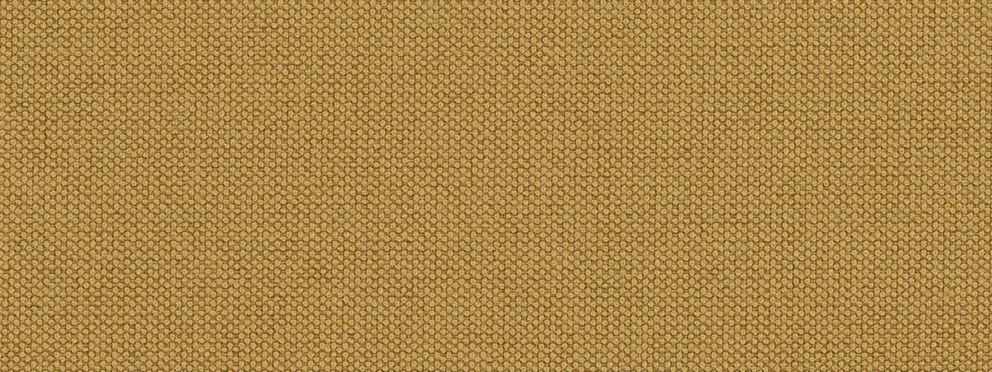 Close-up of citron-colored upholstery fabric with a tight mini-stitch weave