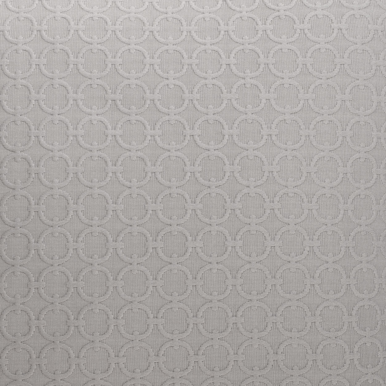 D.V. KAP HOME 24" x 24" Full Circle Pillow - Grey Farmhouse, Solid, Circular - Dots - 2149-GY-2424