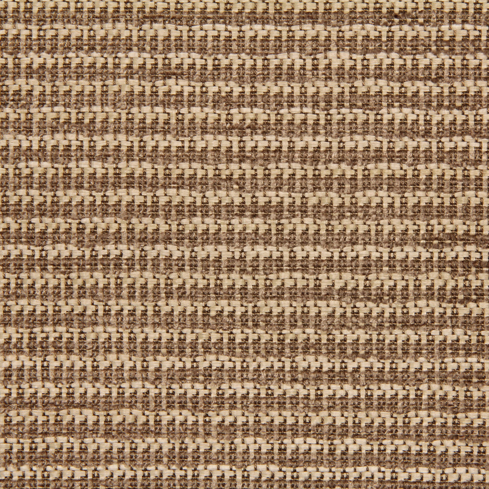 Beacon Hill Ottoman Raffia | Linen Upholstery - 215159