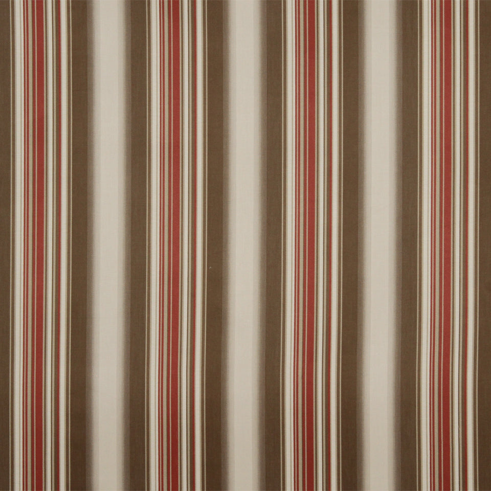 Beacon Hill Helena Stripe | Clay Linen Multipurpose - 215213