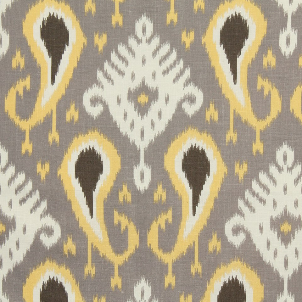 Robert Allen @ Home Batavia Ikat | Citrine Multipurpose - 215667