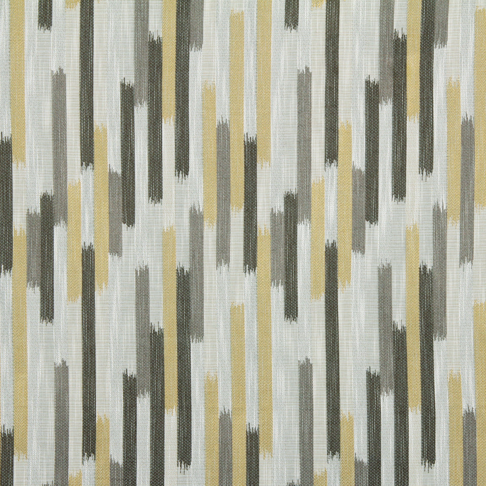Robert Allen Ikat Blocks | Citrine Multipurpose - 217521