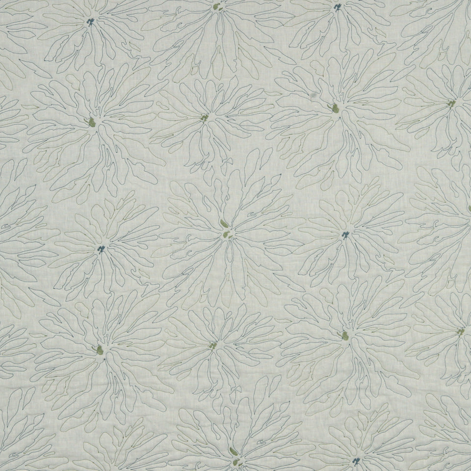 Robert Allen Line Flower | Ocean Multipurpose - 219408