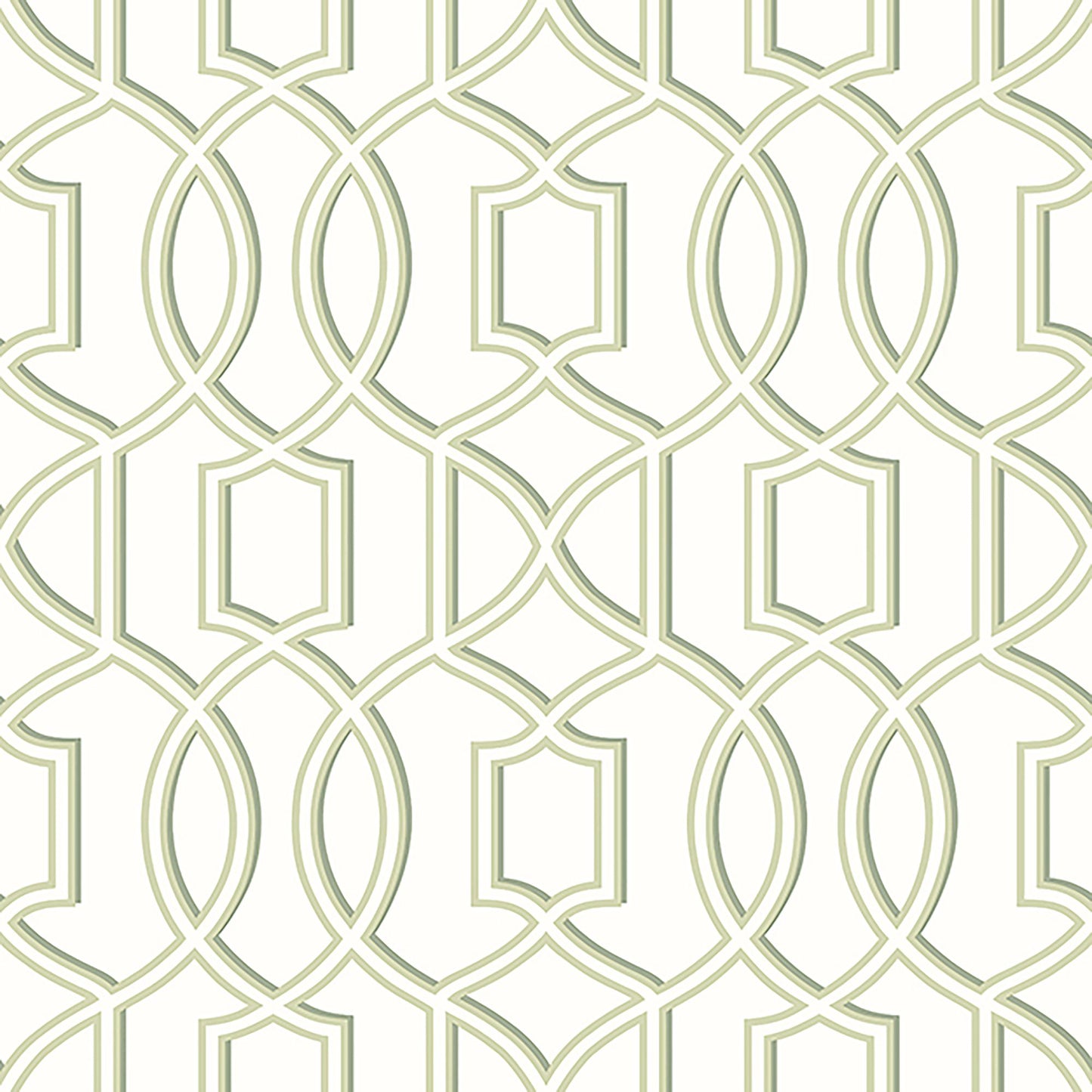 JF Fabrics -Wallpaper 2205 74 Wallpaper Green Non-Woven - 5943374 W7641