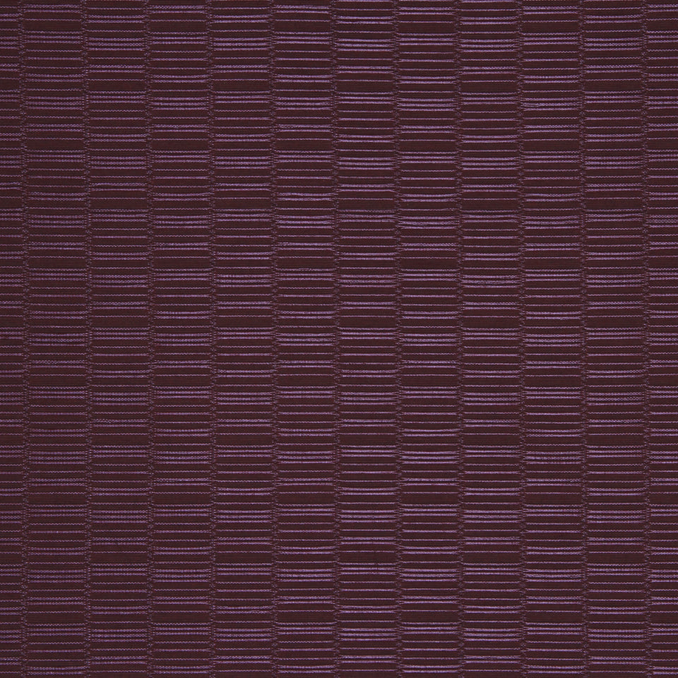 Dark burgundy upholstery fabric with a subtle micro-rectangular grid texture.