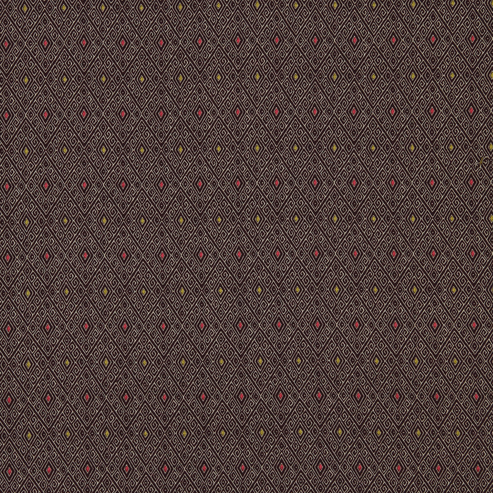 Solid dark brown upholstery fabric with a smooth, even surface; minimalist, versatile color.