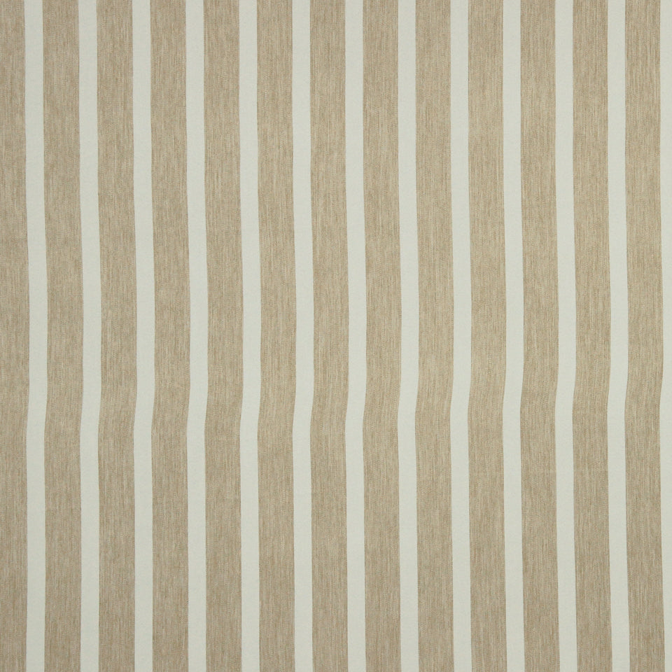Robert Allen Contract Smooth Stripe | Putty Drapery - 224300
