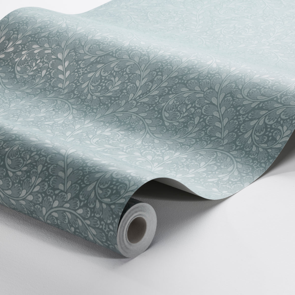 SCHUMACHER Borastapeter WILD FERNS BLUE - 2254