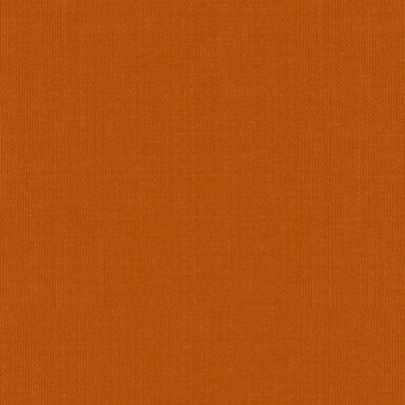 Solid orange fabric swatch with fine weave texture and warm, tangerine hue.
