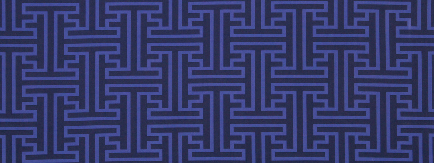 Robert Allen @ Home Geo Damask | Ultramarine Upholstery - 226724