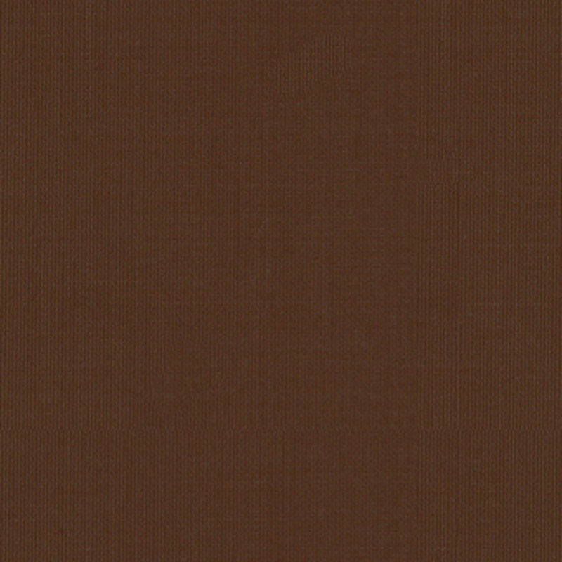 Chocolate brown woven fabric texture, close-up swatch with subtle grid pattern for upholstery or crafts.