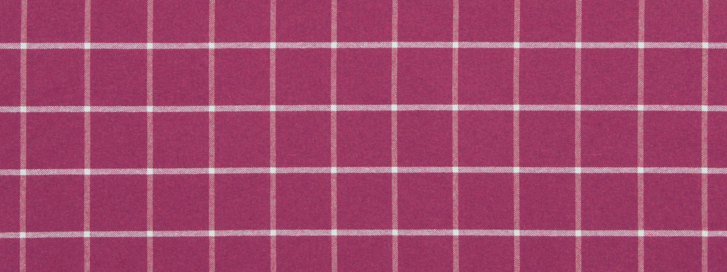 Robert Allen Helios Plaid | Fuchsia Upholstery - 227893