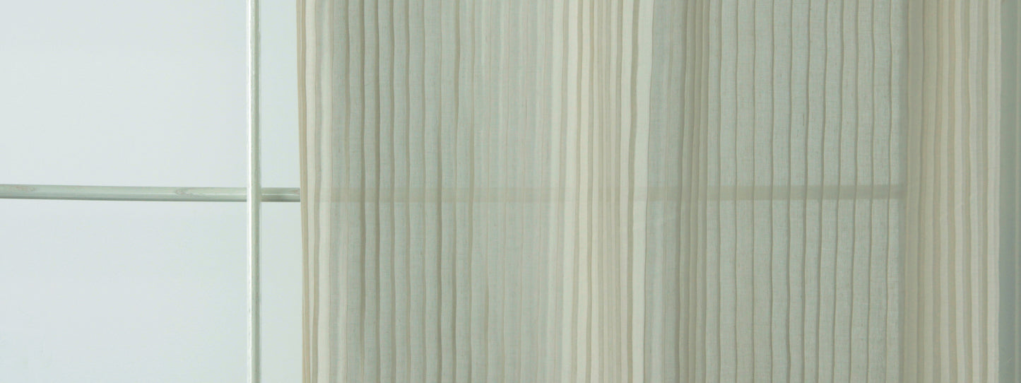 Robert Allen Contract Simple Ruffle | Natural Drapery - 228408