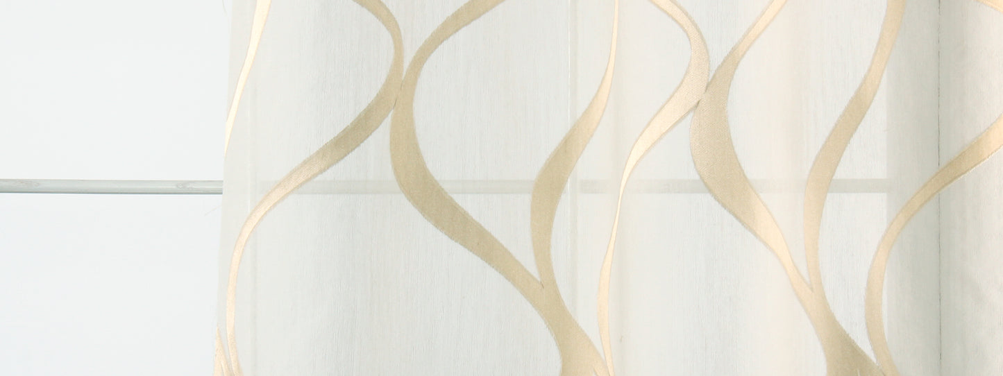 Robert Allen Contract Pretty View | Champagne Drapery - 229817