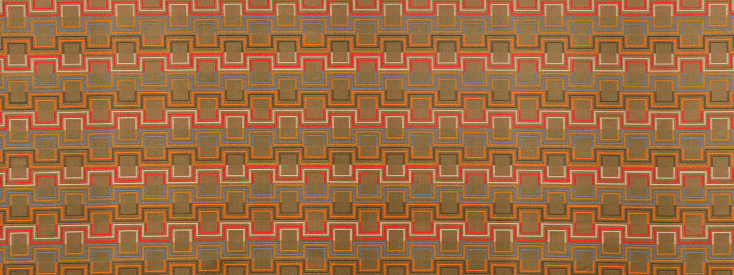 Robert Allen Contract Squared Up | Tangerine Upholstery - 229953