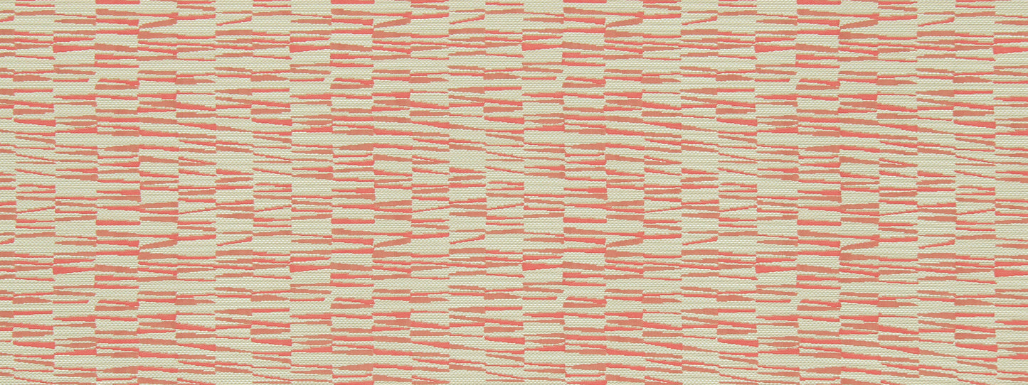 Robert Allen Contract Basket Wedge | Tangerine Upholstery - 230115