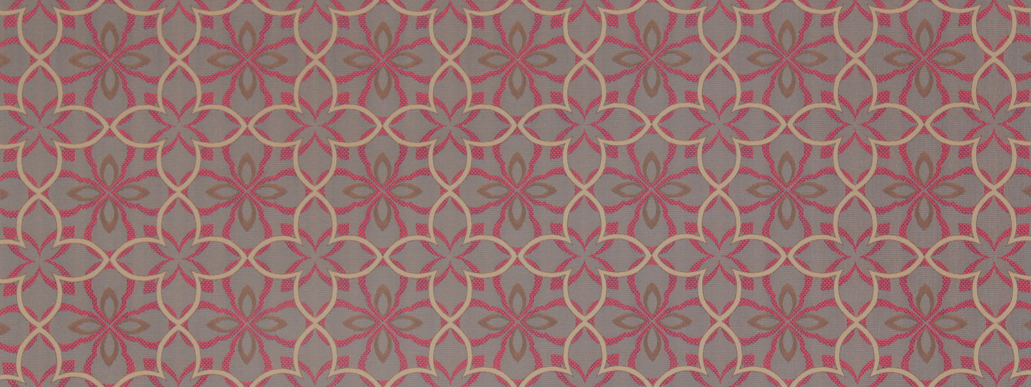 Robert Allen Contract Four Leaf | Tangerine Upholstery - 230126