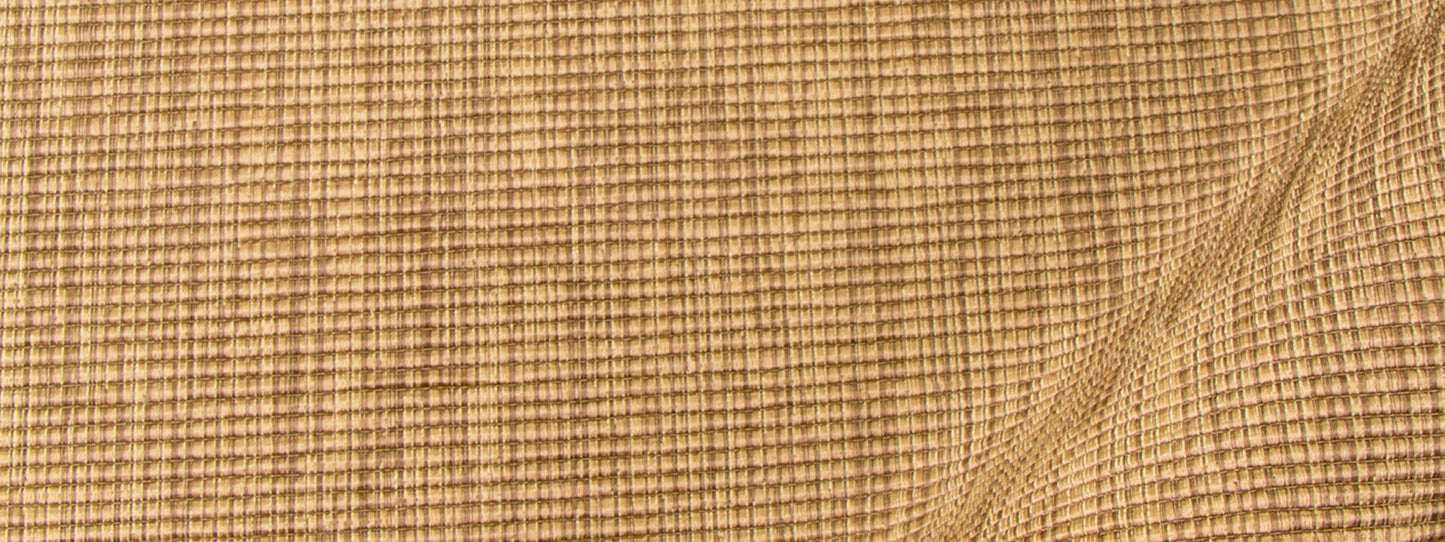 Beacon Hill Pattu Ottoman | Bark Drapery - 230554