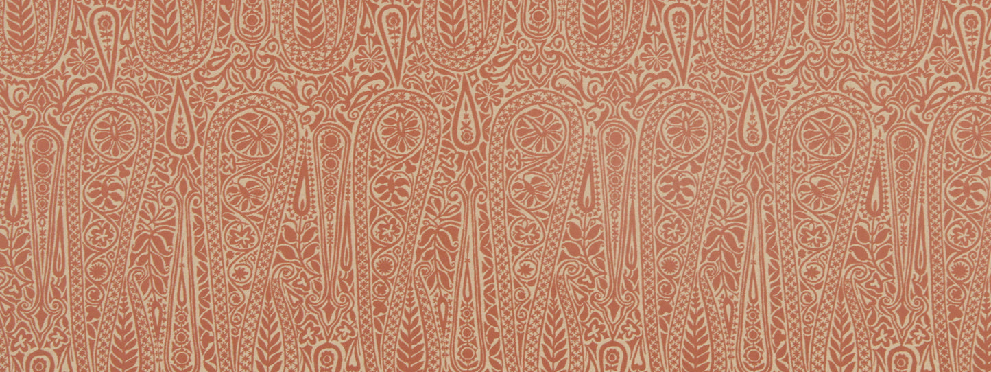 Robert Allen Contract Satin Paisley | Marmalade Upholstery - 230668