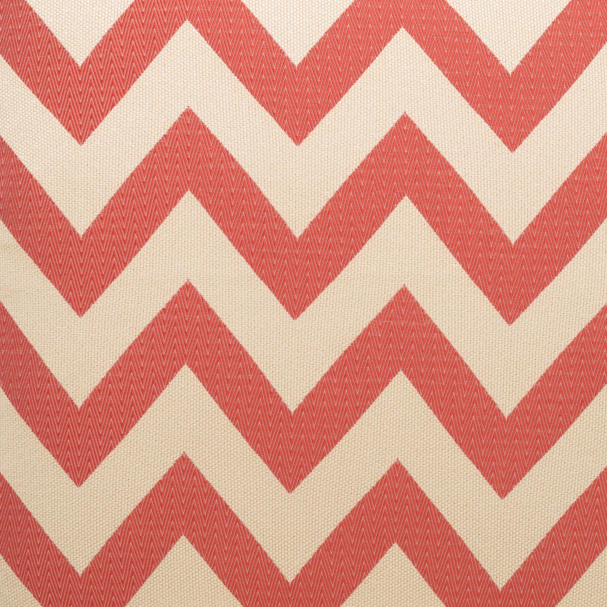 D.V. KAP HOME 24" x 24" Chevron Chic Pillow - Red Chevron - 2313-R-2424