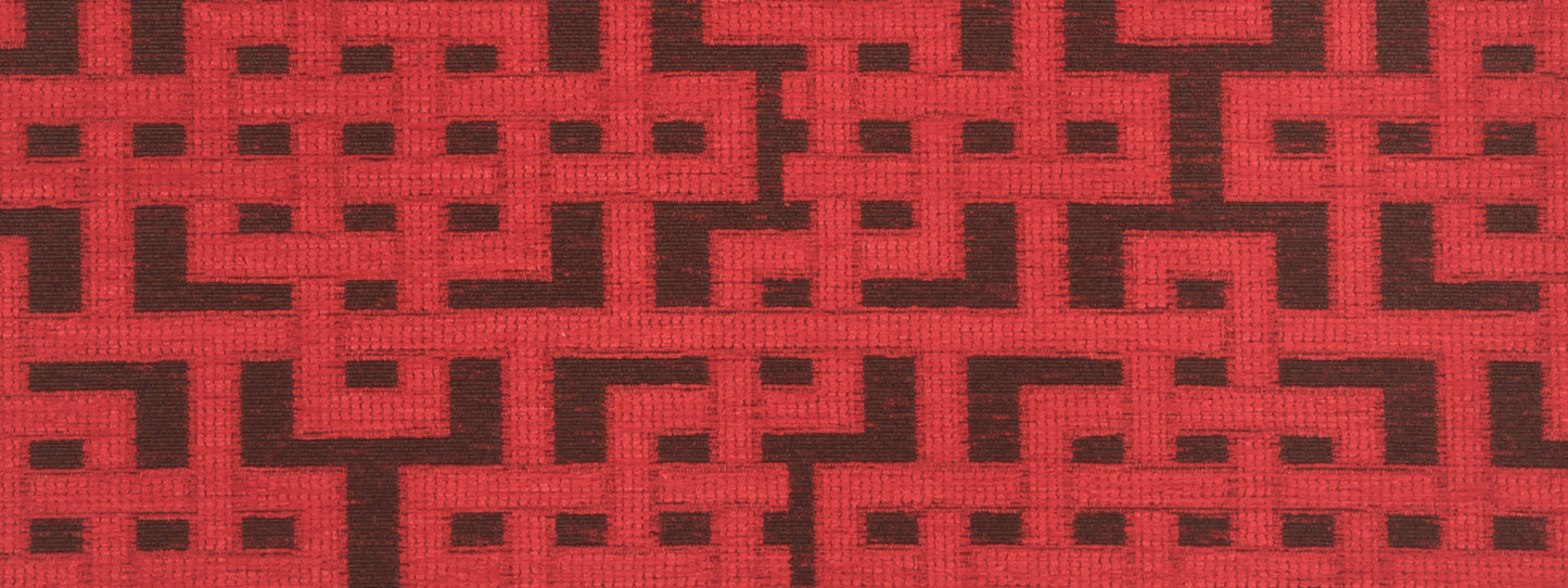 Robert Allen Contract Fretwork Grid | Spice Upholstery - 231693