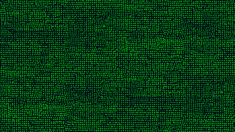 Marimekko Marimekko Vol. 5 Orkanen Illustration Contemporary Green Satin - 23310X