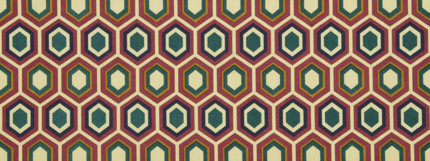 Robert Allen Contract Legend Hex | 492-Bouquet Print - 233452